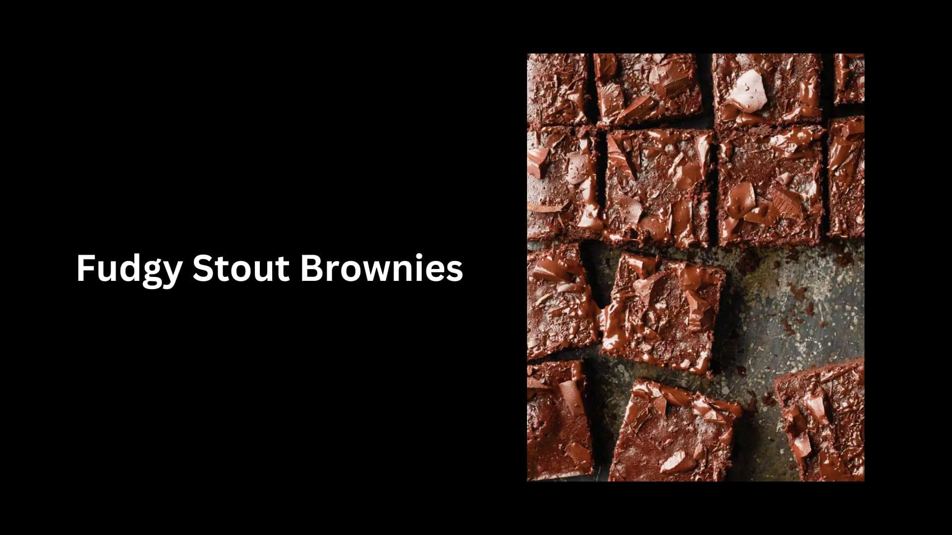 Fudgy Stout Brownies