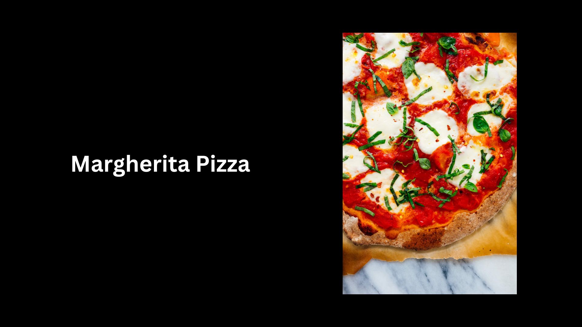 Margherita Pizza