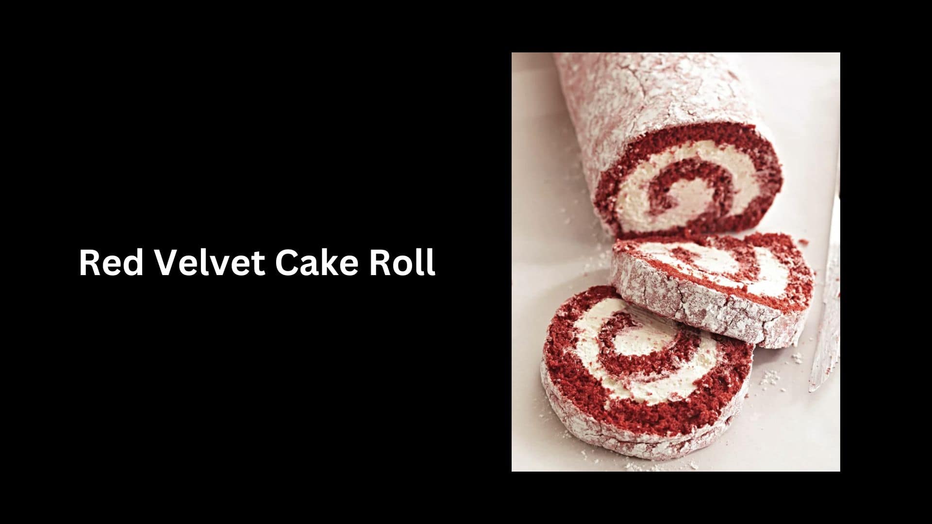 Red Velvet Cake Roll