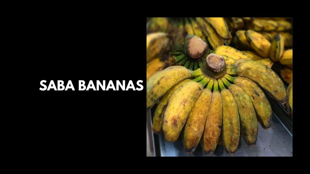 Saba-Bananas