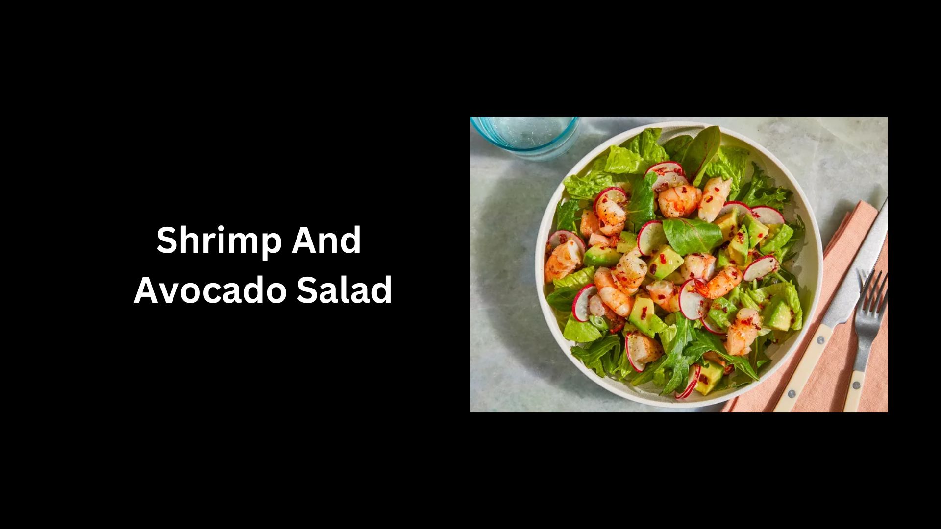 Shrimp and Avocado Salad