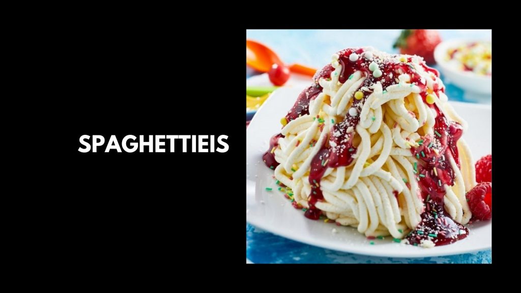 Spaghettieis