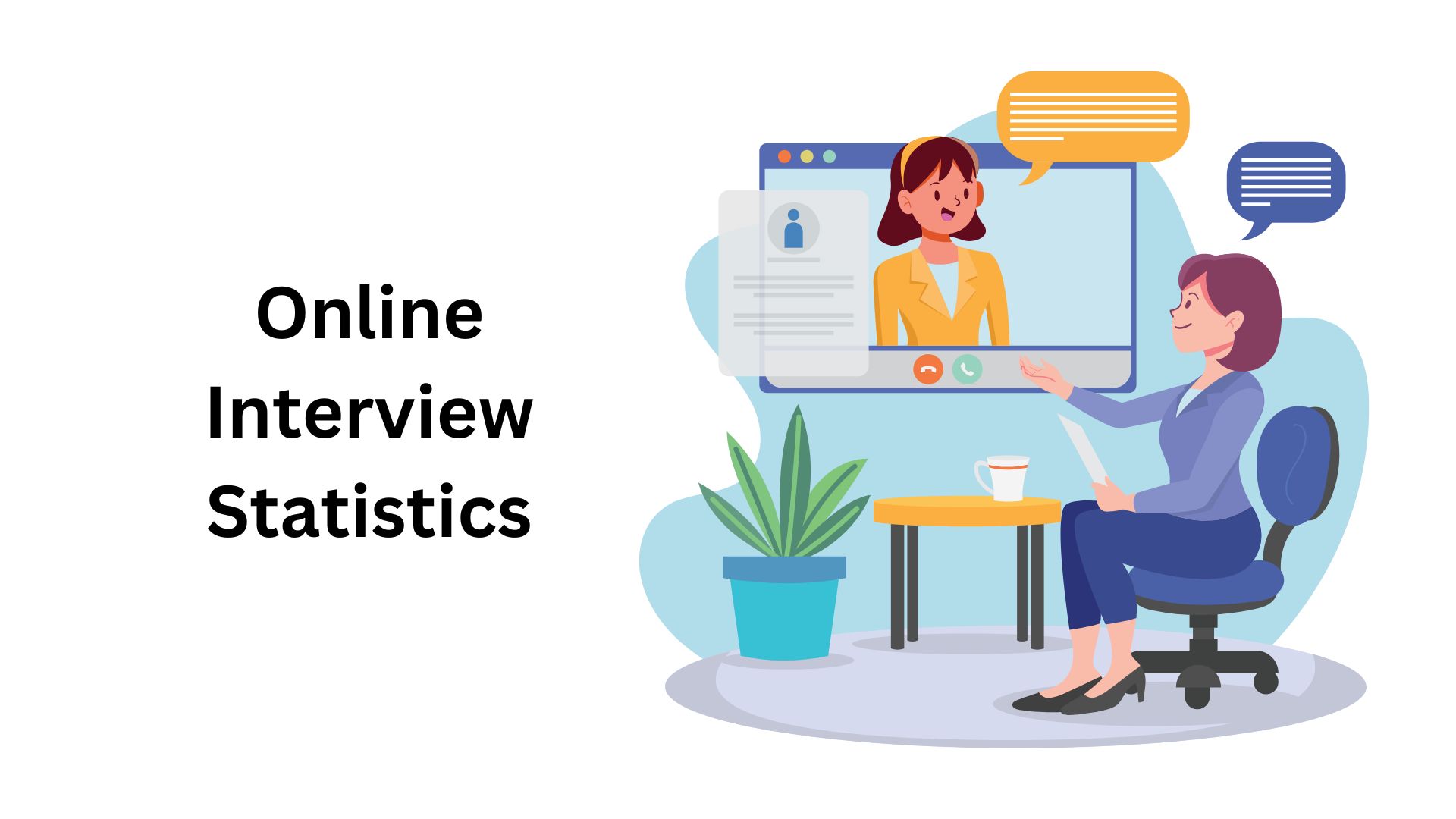 Online Interview Statistics By App Used, Country And Facts (2025)