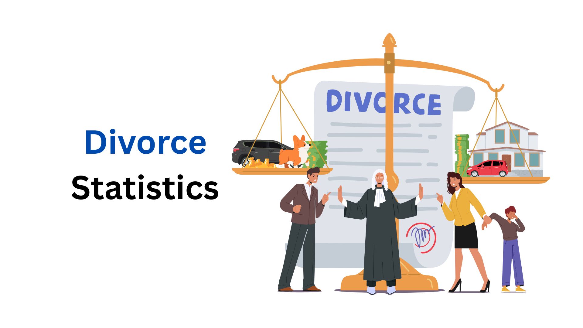 Divorce Statistics By Figures, Facts and Trends (2025)