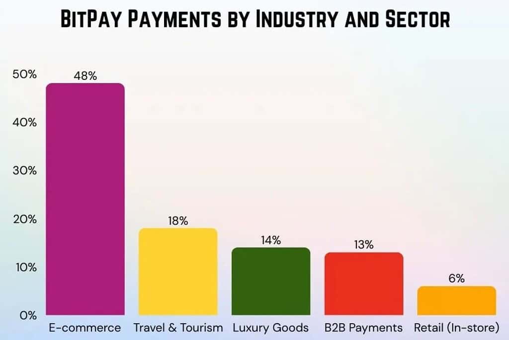 BitPay Payments by Industry and Sector