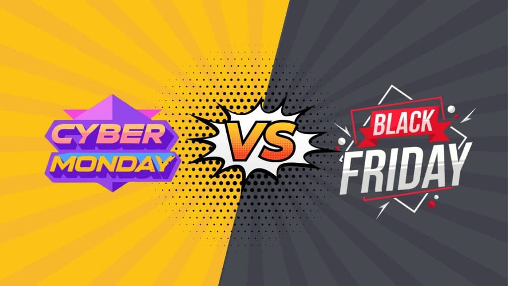 Black Friday vs Cyber monday Statistics