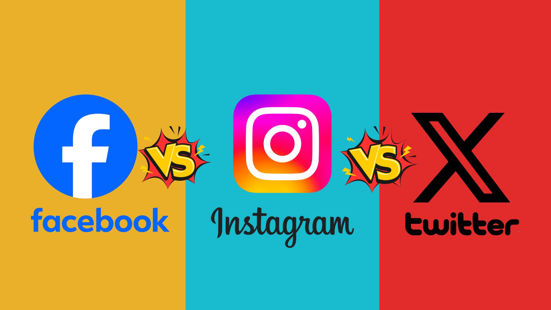 Facebook vs Instagram vs Twitter Statistics - Which is Better? (2025)