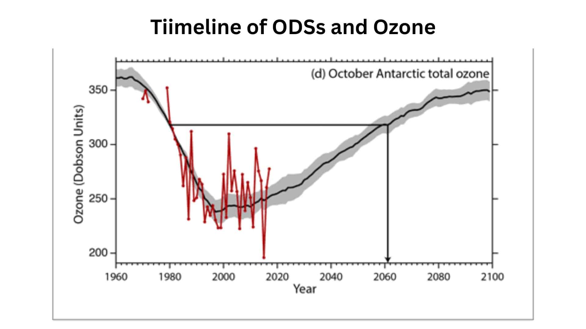 Tiimeline of ODSs and Ozone