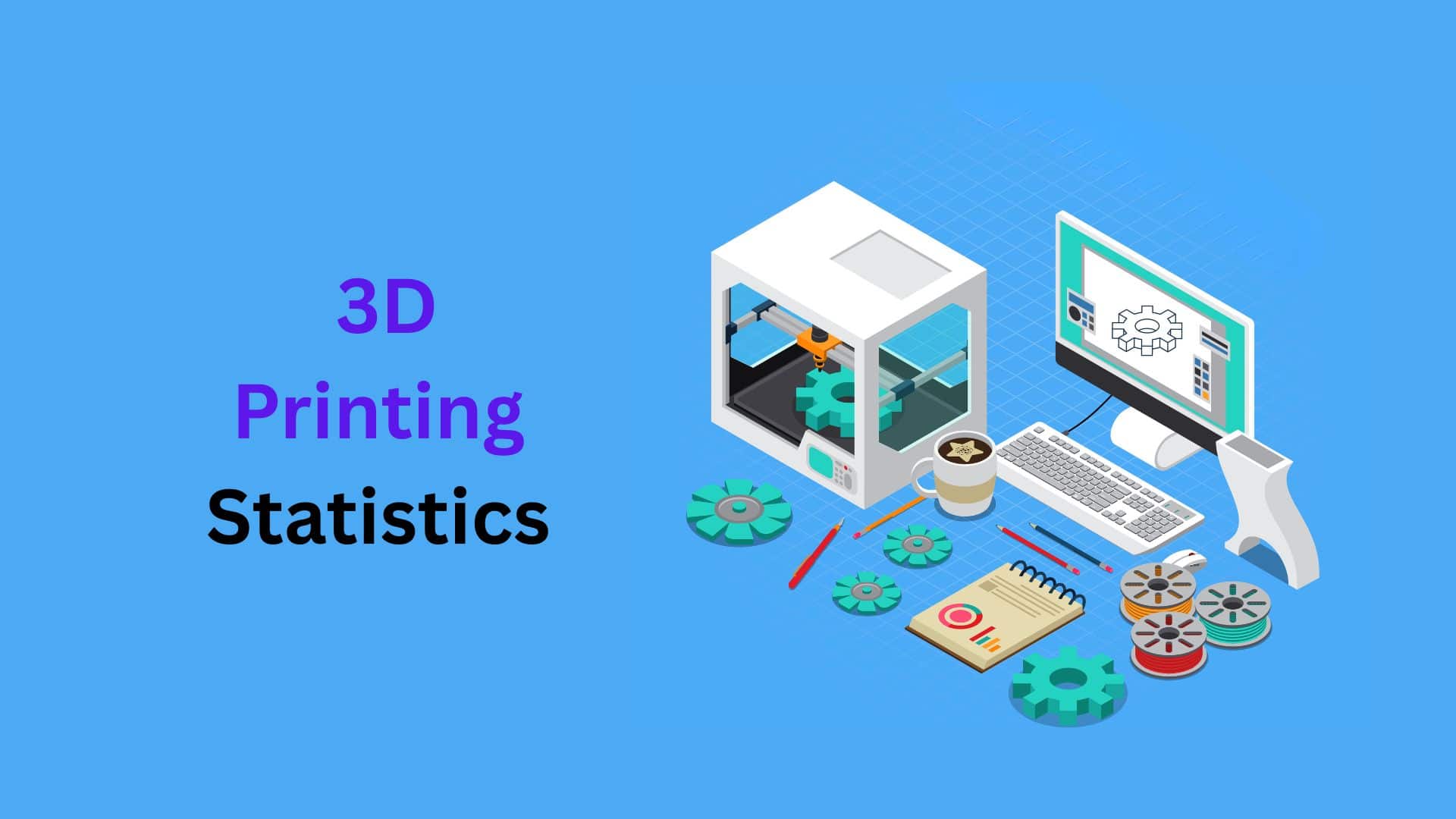 3D Printing Statistics By Market Size, Usage and Facts (2025)