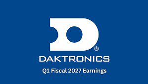 Daktronics Q1 Fiscal 2027 Earnings