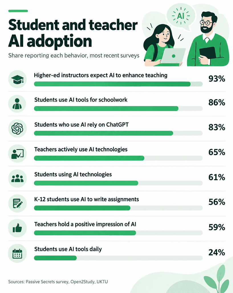 Student and Teacher AI Adoption