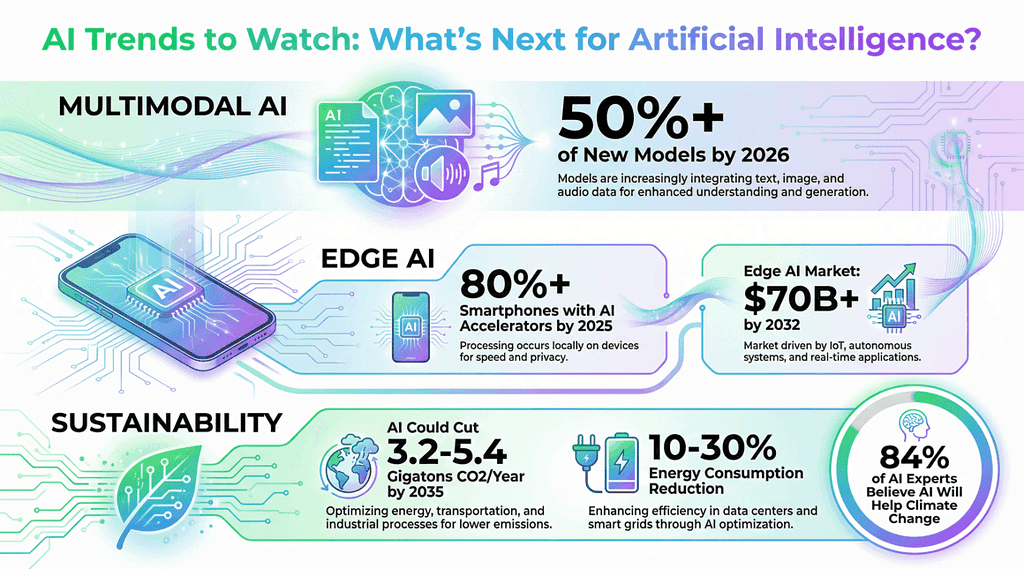 ai Trends 2024 infographic